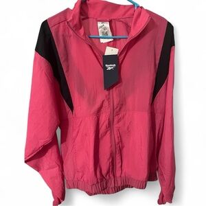 Reebok Pink and Black Women's Jacket